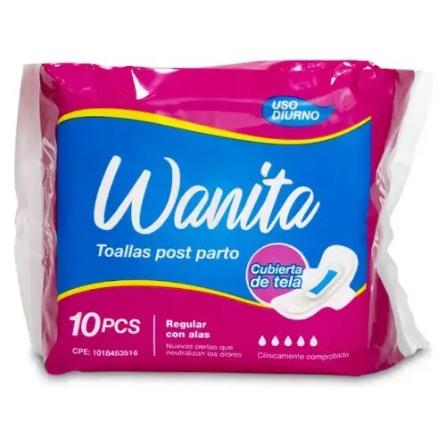 Toalla Wanita x10