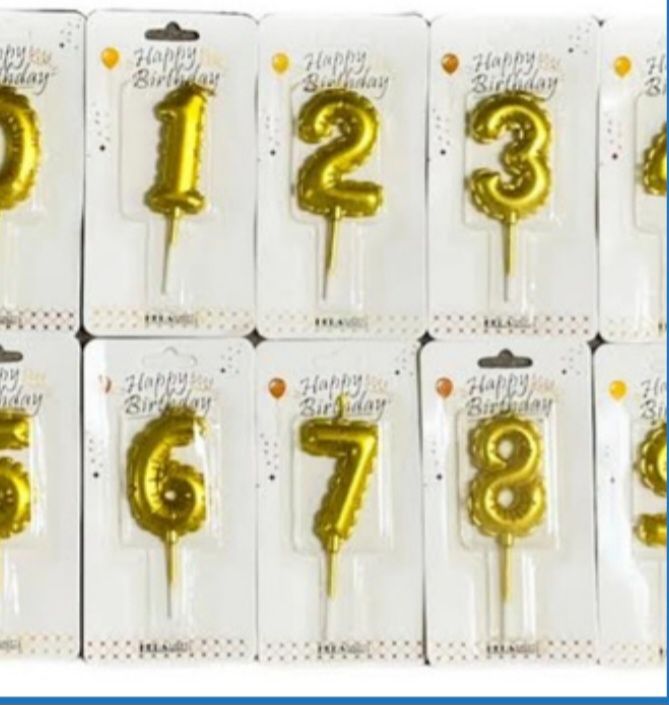 Velas de cumpleaños