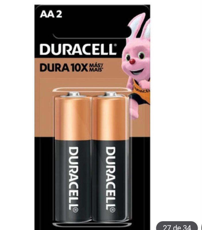 Pilas durace AA par