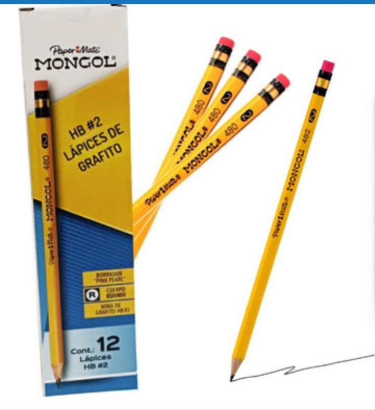 Lápiz mongol x12