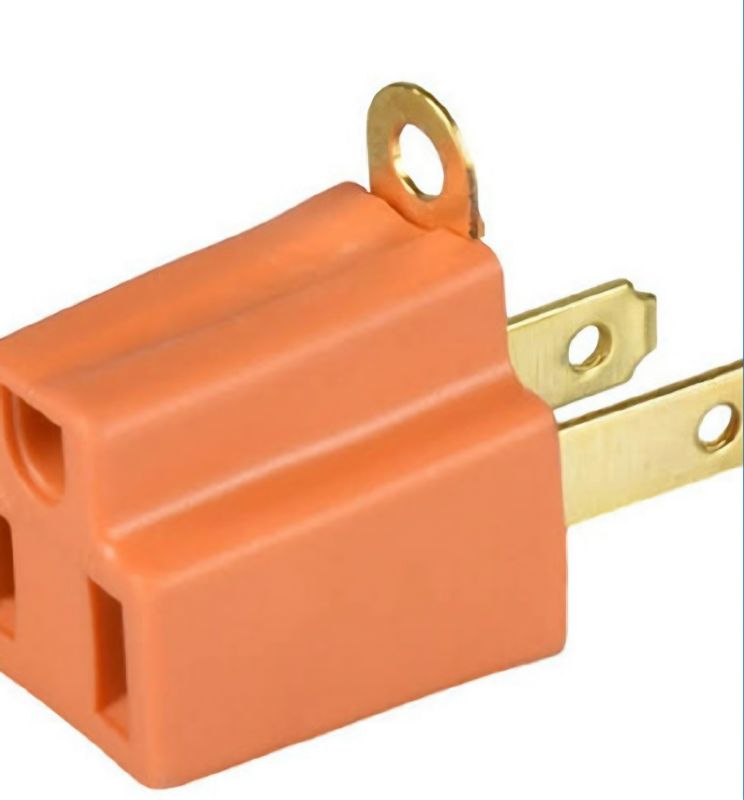 Enchufe naranja