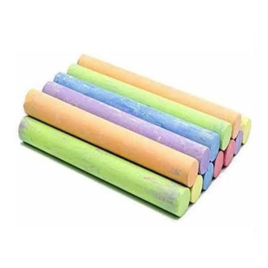 Tiza de colores x12