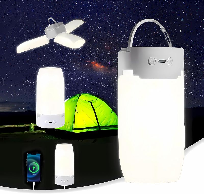 Lapara LED plegable recargable 1800LM – 5000mAh