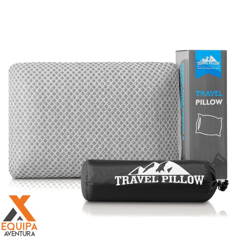 Almohada de viaje de espuma viscoelástica