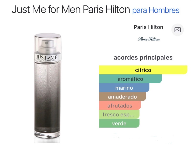 Just me For men Paris Hilton