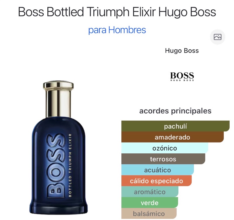 Hugo Boss Bottle Triumph Elixir