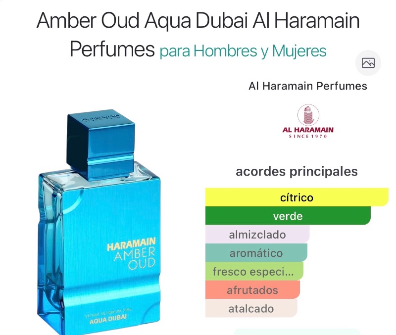 Amber oud Aqua Dubai
