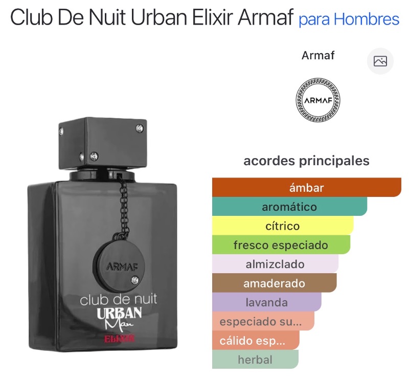 Club de Nuit Urban Elixir