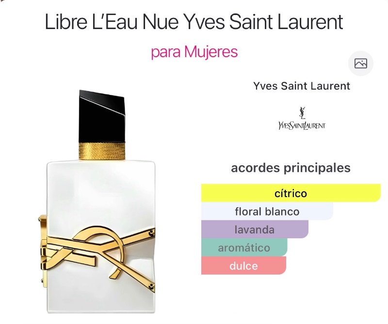 Libre L’Eau Nue Yves Saint Lauren